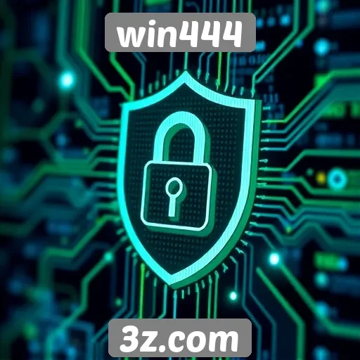 Segurança digital no site de jogos Win444